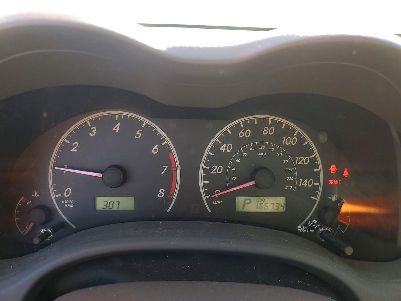Photo 9 from auction – 2009 TOYOTA COROLLA BA with VIN JTDBL40E299075875