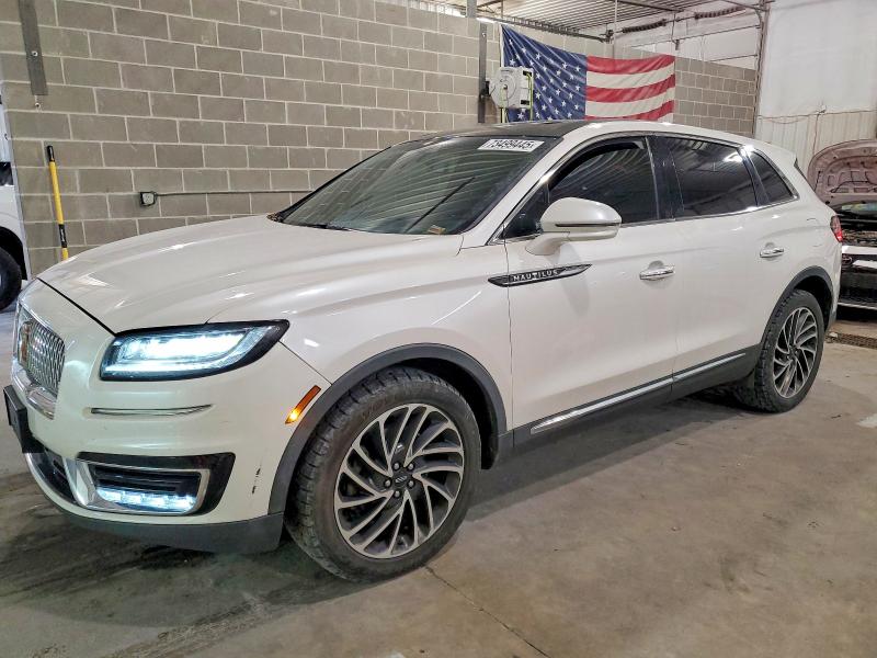 Photo 1 from auction – 2019 LINCOLN NAUTILUS with VIN 2LMPJ8L91KBL42868