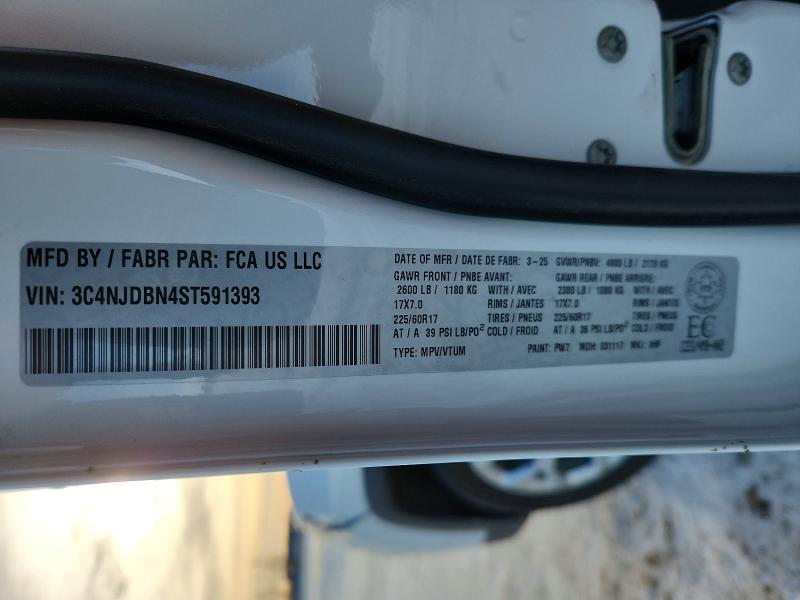Photo 14 from auction – 2025 JEEP COMPASS LA with VIN 3C4NJDBN4ST591393