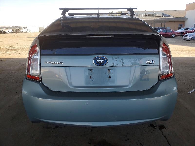 Photo 6 from auction – 2014 TOYOTA PRIUS with VIN JTDKN3DU2E1772137