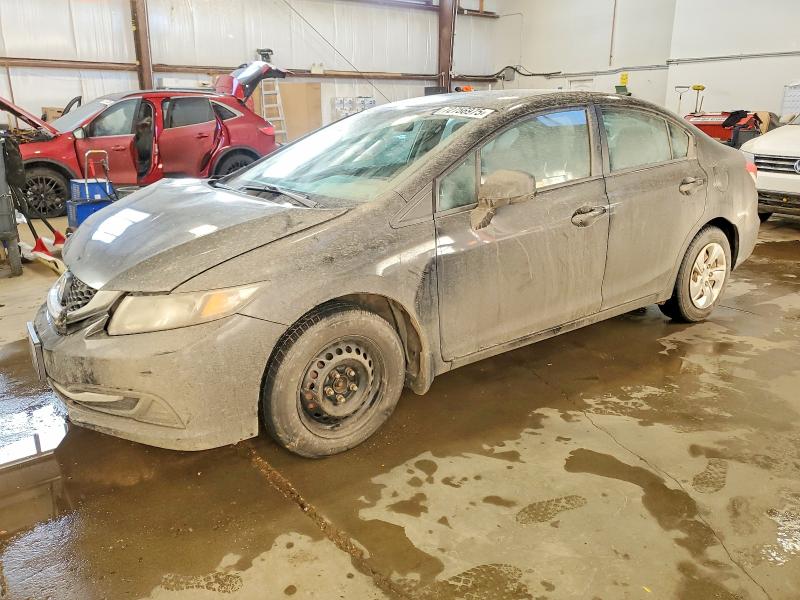 HONDA CIVIC 2014 with VIN 2HGFB2F46EH008392 - Photo from auction
