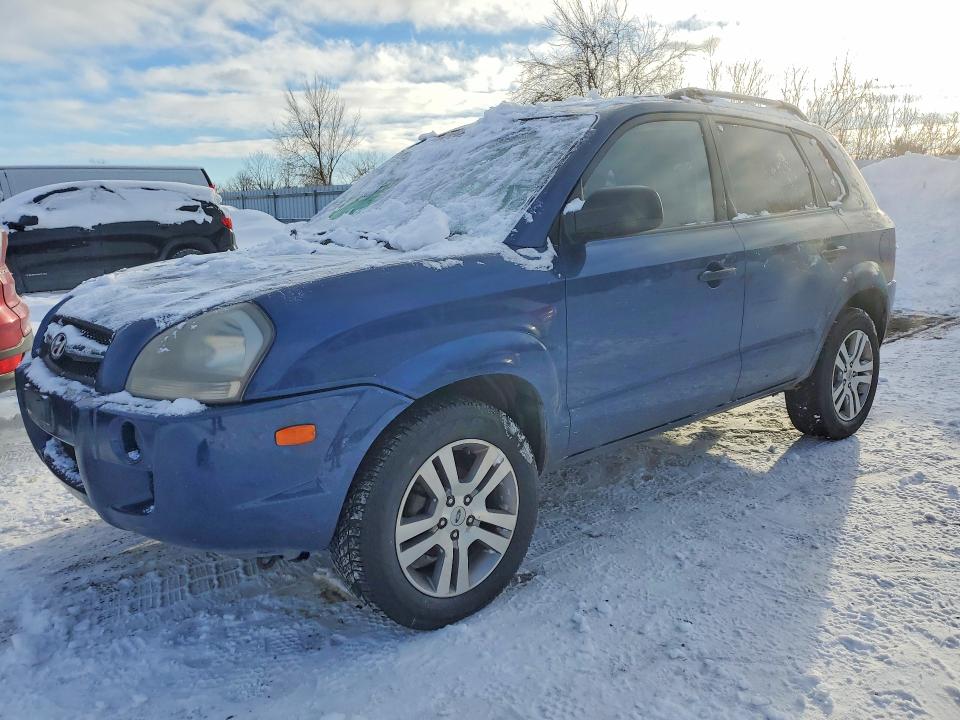 HYUNDAI TUCSON 2007 with VIN KM8JM12B07U657148 - Photo from auction