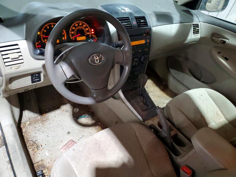 Photo 8 from auction – 2009 TOYOTA COROLLA BA with VIN 2T1BU40E19C186196