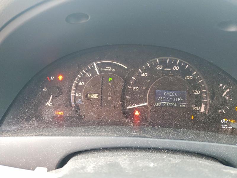 Photo 9 from auction – 2007 TOYOTA CAMRY HYBR with VIN JTNBB46K973040956