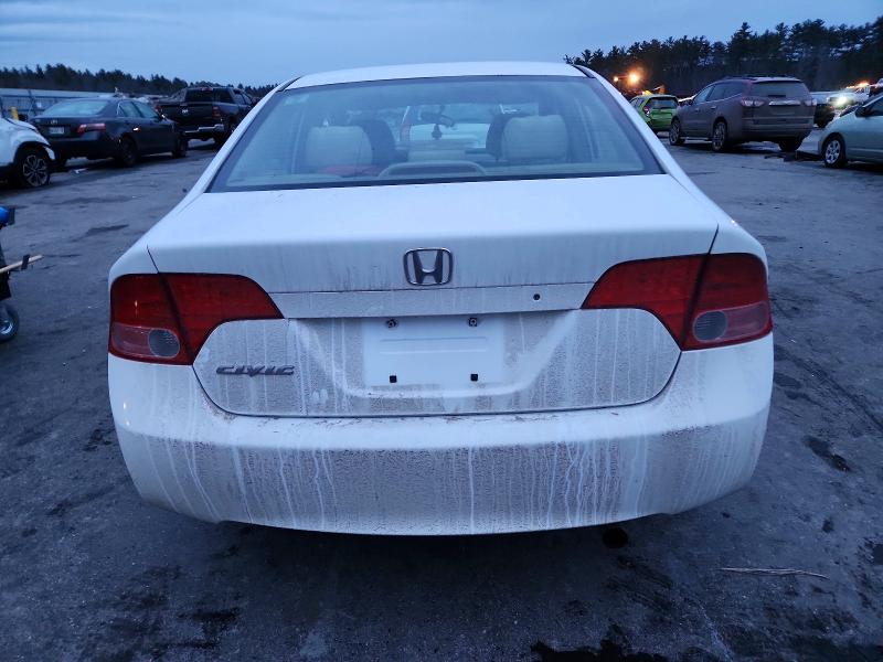 Photo 6 from auction – 2008 HONDA CIVIC LX with VIN 2HGFA16568H341184