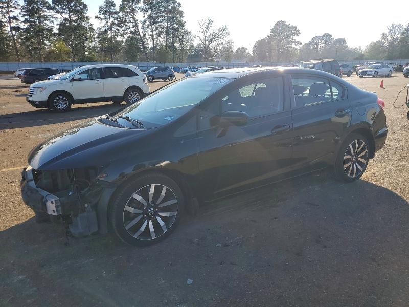 HONDA CIVIC EXL 2015 with VIN 2HGFB2F94FH553620 - Photo from auction