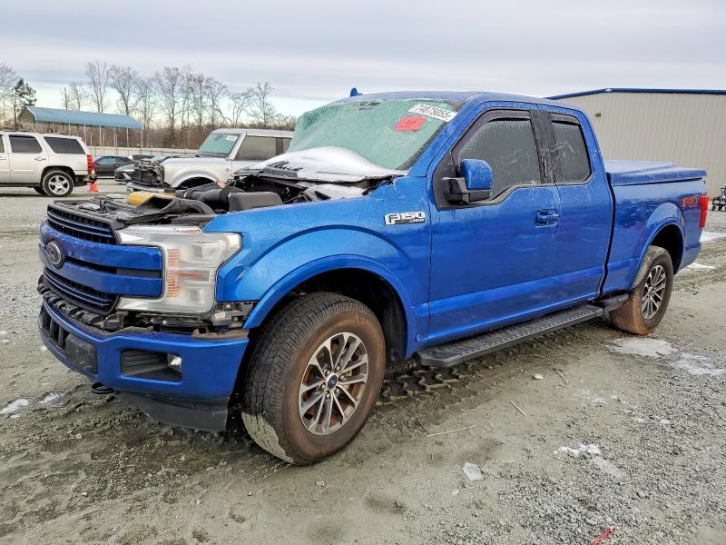 FORD F150 SUPER 2018 with VIN 1FTFX1EG1JKF48855 - Photo from auction