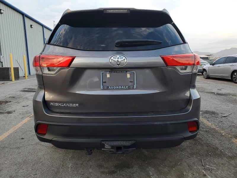 Photo 6 from auction – 2019 TOYOTA HIGHLANDER with VIN 5TDZZRFH1KS358383