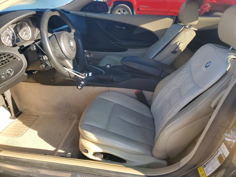 Photo 7 from auction – 2006 BMW 650 I with VIN WBAEH13496CR50543