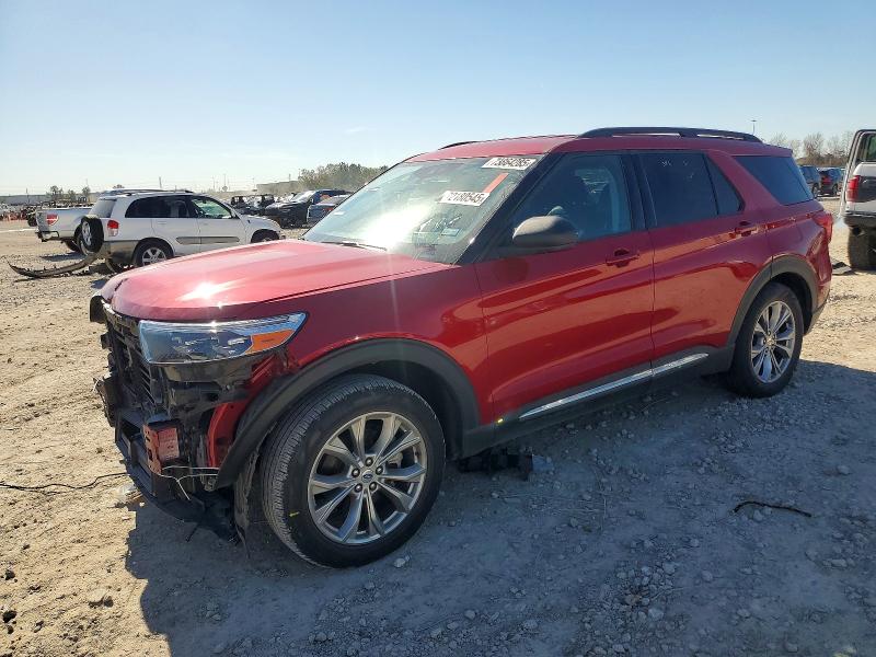 FORD EXPLORER 2021 with VIN 1FMSK7DH7MGC04606 - Photo from auction