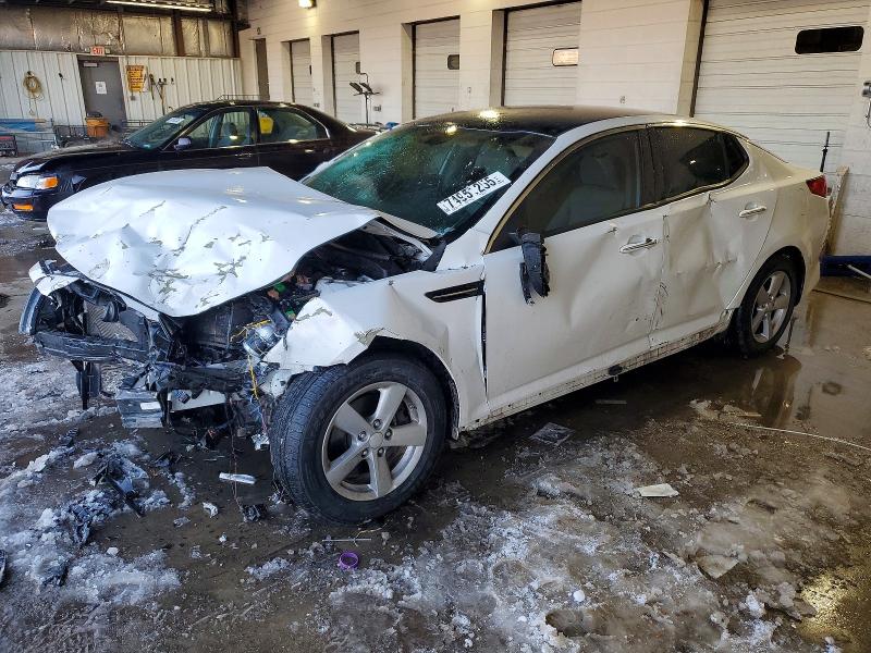 KIA OPTIMA LX 2014 with VIN 5XXGM4A74EG328744 - Photo from auction