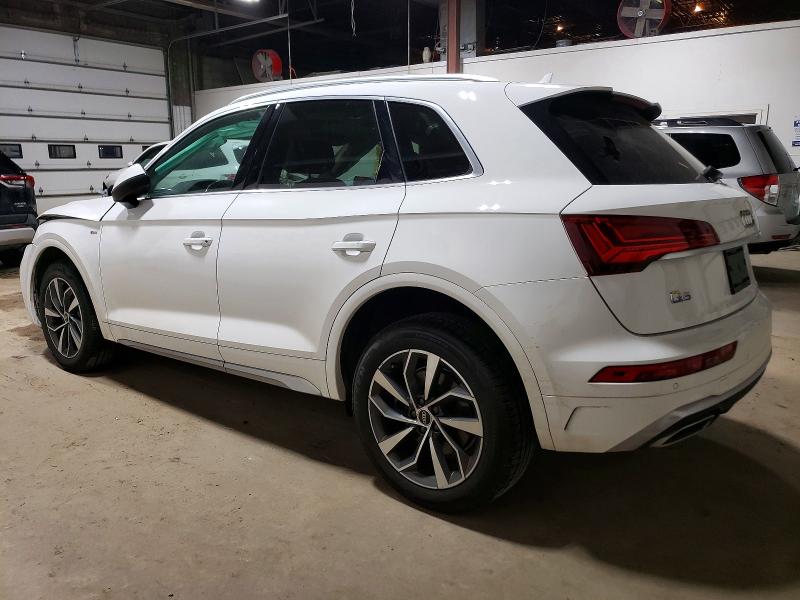 Photo 2 from auction – 2022 AUDI Q5 PREMIUM with VIN WA1EAAFY5N2088135