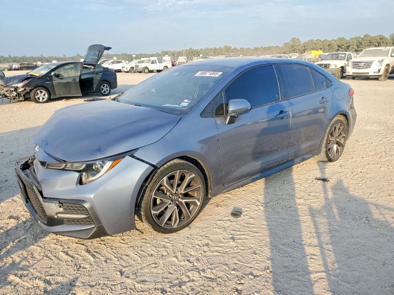 TOYOTA COROLLA 2021 with VIN JTDS4MCE7MJ061017 - Photo from auction