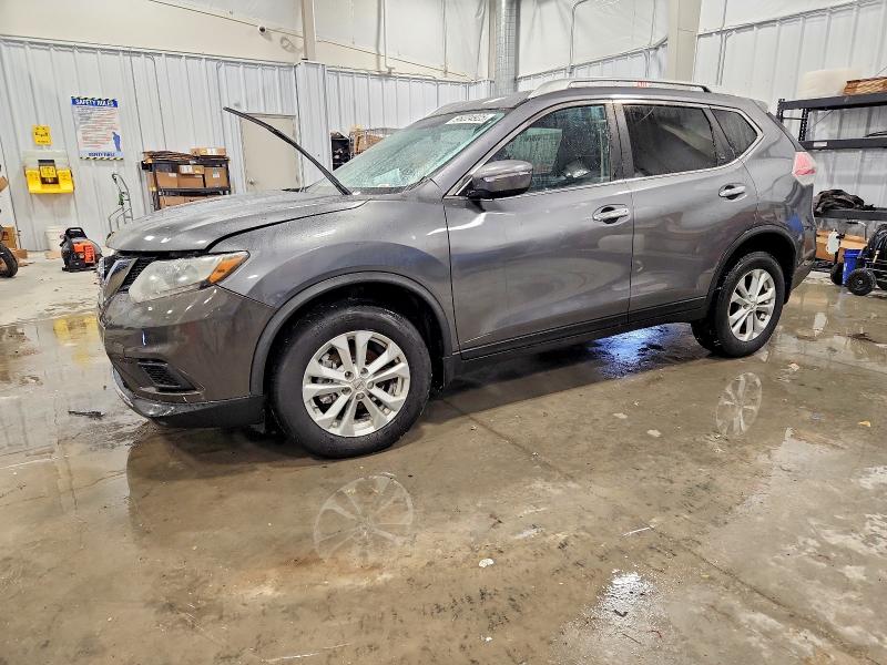NISSAN ROGUE S 2015 with VIN KNMAT2MV2FP574936 - Photo from auction