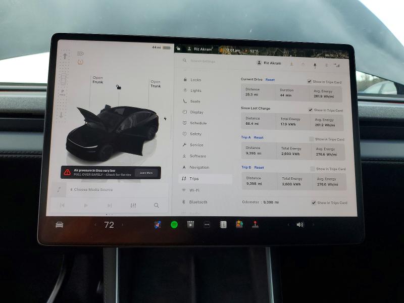 Photo 9 from auction – 2026 TESLA MODEL Y with VIN 7SAYGDEE3TA419038