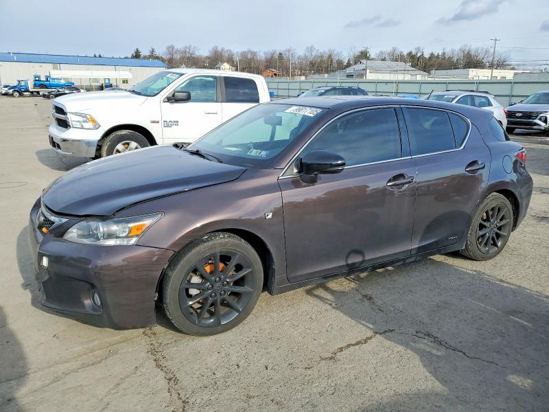 LEXUS CT 200 2012 with VIN JTHKD5BH4C2109968 - Photo from auction