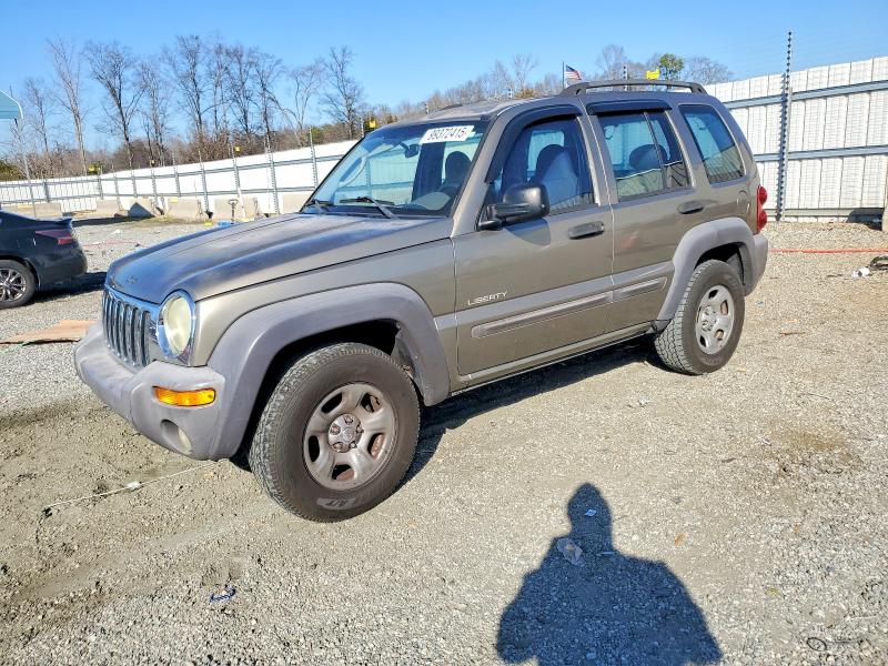 JEEP LIBERTY SP 2004 with VIN 1J4GK48K44W321820 - Photo from auction