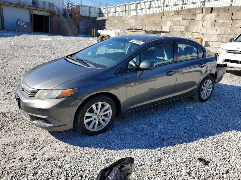 HONDA CIVIC EXL 2012 with VIN 2HGFB2F97CH511471 - Photo from auction