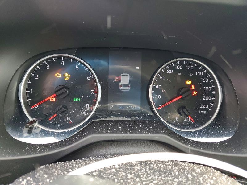 Photo 9 from auction – 2022 TOYOTA RAV4 with VIN 2T3Z1RFV0NC207889