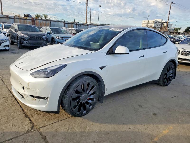 Фото 1 с аукциона – 2022 TESLA MODEL Y с VIN 7SAYGDEF7NF405920