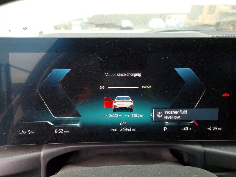 Photo 9 from auction – 2024 BMW I4 with VIN WBY73AW03RFT08484