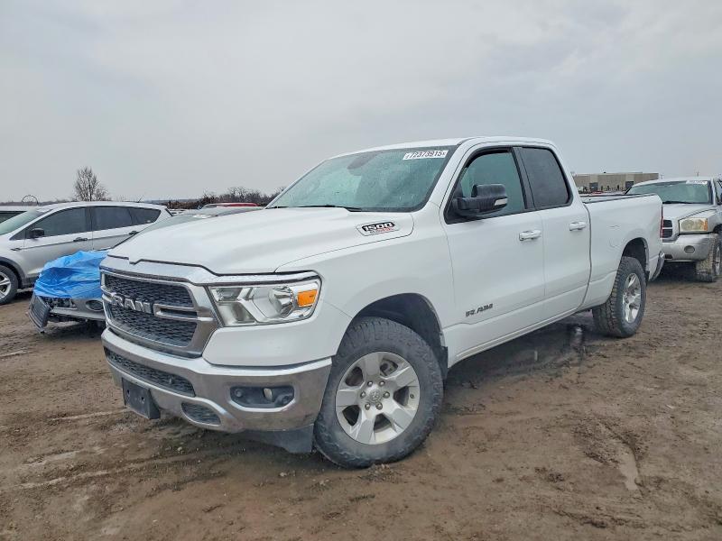 RAM 1500 2022 with VIN 1C6SRFBM7NN374012 - Photo from auction