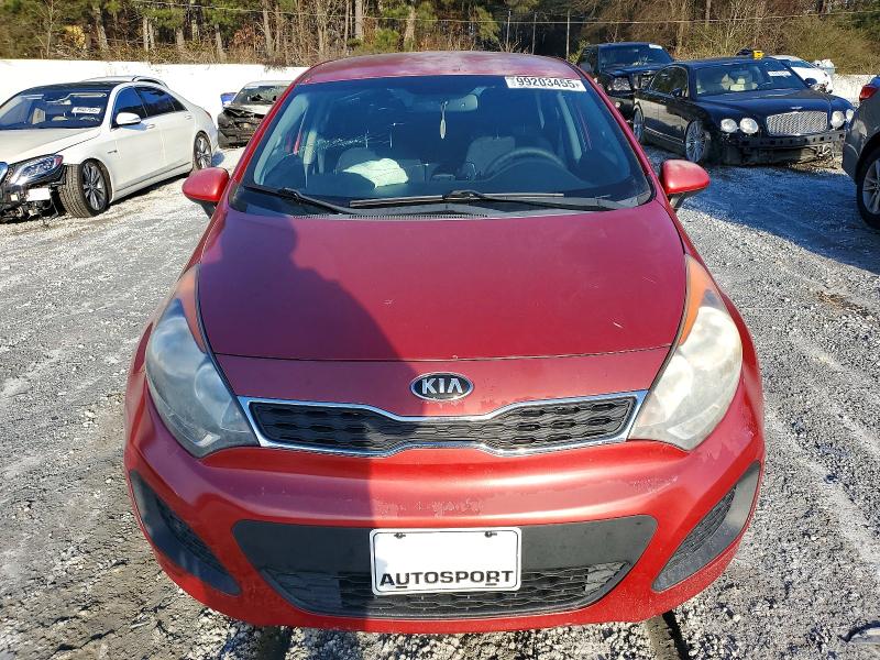 Photo 5 from auction – 2014 KIA RIO EX with VIN KNADN5A38E6320225