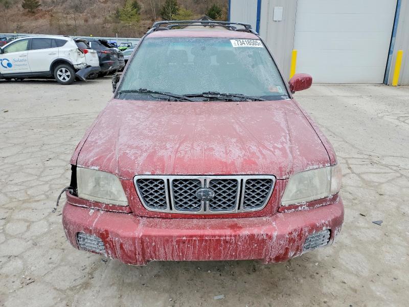 Photo 5 from auction – 2001 SUBARU FORESTER with VIN JF1SF65681H760404