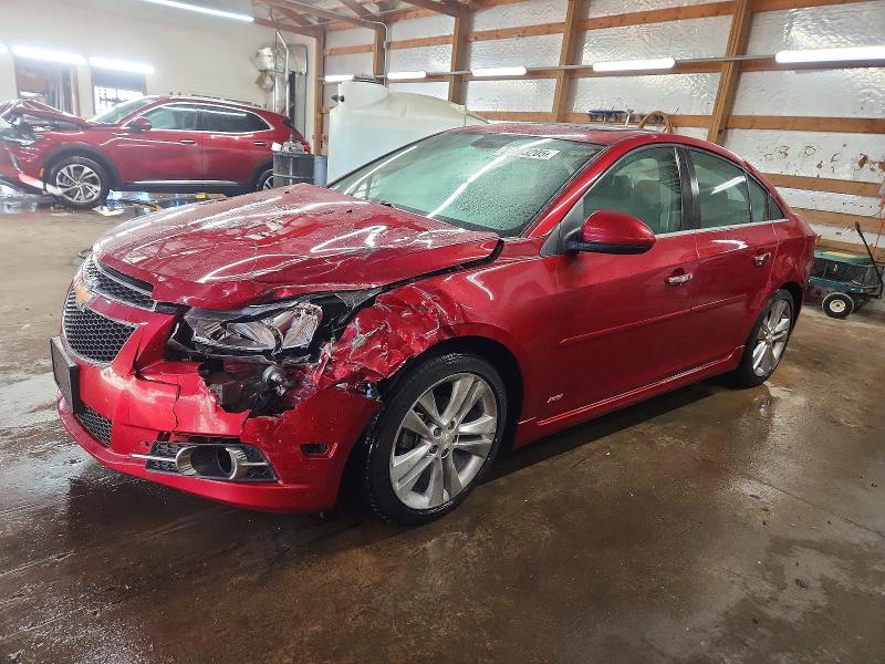 CHEVROLET CRUZE LTZ 2012 with VIN 1G1PH5SC0C7398438 - Photo from auction
