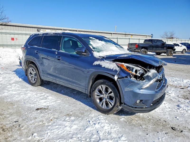 Photo 4 from auction – 2015 TOYOTA HIGHLANDER with VIN 5TDJKRFH8FS204373