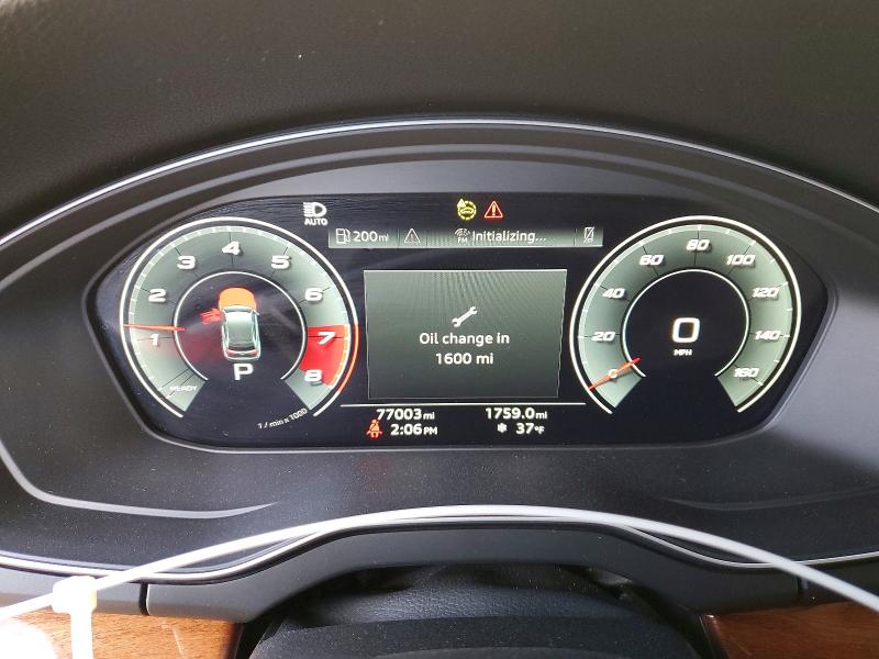 Photo 9 from auction – 2021 AUDI Q5 with VIN WA1BAAFY3M2118279
