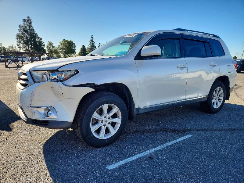 TOYOTA HIGHLANDER 2012 with VIN 5TDZK3EH1CS053101 - Photo from auction