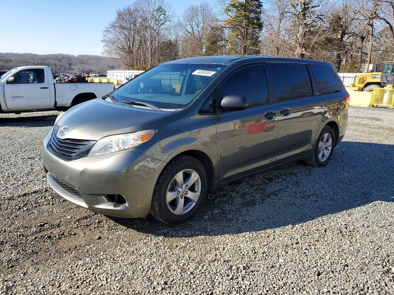 TOYOTA SIENNA 2012 with VIN 5TDKA3DC1CS011750 - Photo from auction