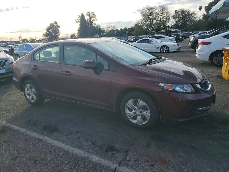 Photo 4 from auction – 2013 HONDA CIVIC with VIN 19XFB2F5XDE242245