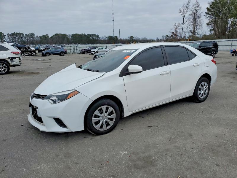 TOYOTA COROLLA L 2015 with VIN 2T1BURHE5FC393218 - Photo from auction