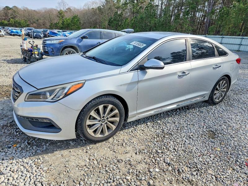 HYUNDAI SONATA SPO 2015 with VIN 5NPE34AF3FH132527 - Photo from auction