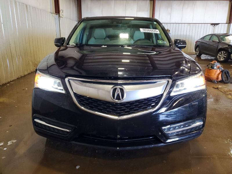 Photo 5 from auction – 2014 ACURA MDX TECHNO with VIN 5FRYD4H4XEB028501