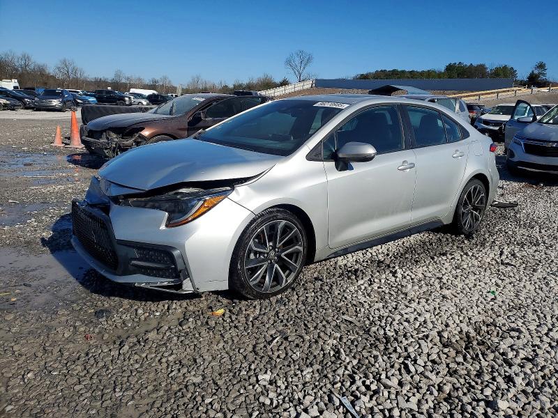 TOYOTA COROLLA SE 2020 with VIN 5YFP4RCE5LP017739 - Photo from auction
