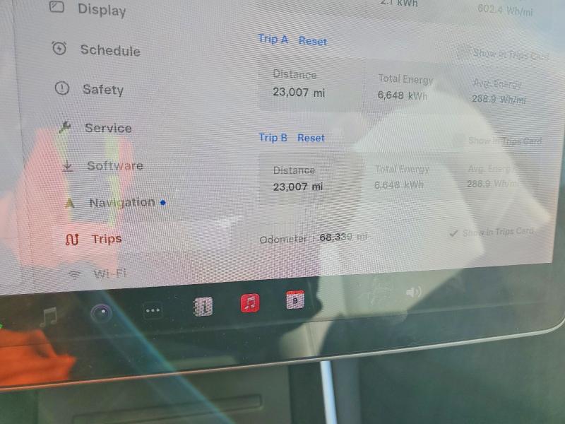Photo 9 from auction – 2019 TESLA MODEL 3 with VIN 5YJ3E1EAXKF312188