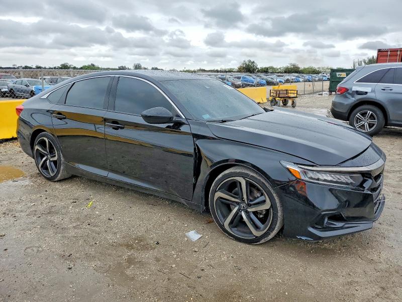 Photo 4 from auction – 2021 HONDA ACCORD with VIN 1HGCV1F38MA070482