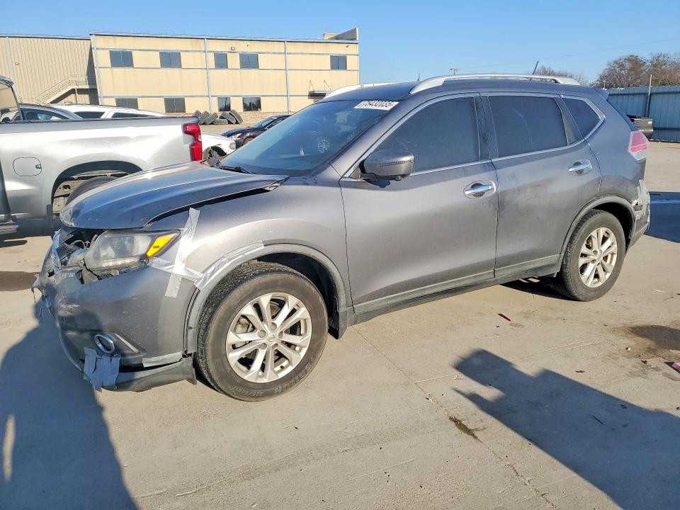 NISSAN ROGUE 2016 with VIN KNMAT2MV4GP704880 - Photo from auction