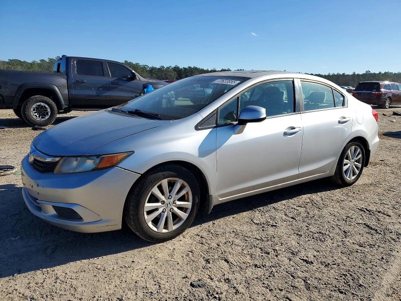 HONDA CIVIC EX 2012 with VIN 2HGFB2F83CH312487 - Photo from auction