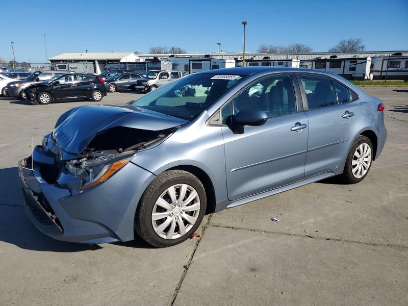 TOYOTA COROLLA LE 2020 with VIN 5YFEPRAE8LP099516 - Photo from auction