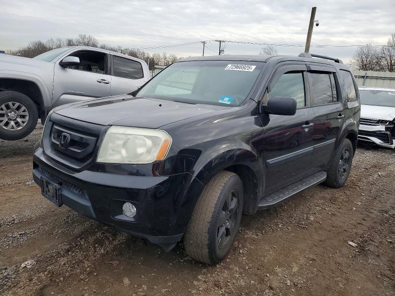 HONDA PILOT LX 2009 with VIN 5FNYF48259B054634 - Photo from auction