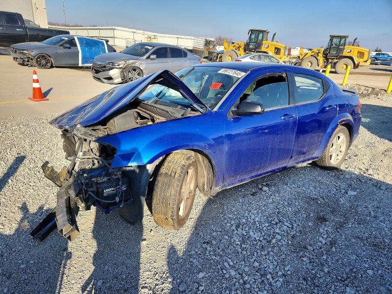 DODGE AVENGER SE 2014 with VIN 1C3CDZAG0EN223753 - Photo from auction