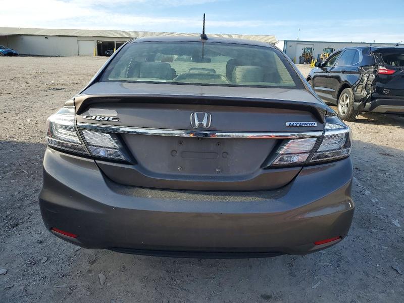 Photo 6 from auction – 2013 HONDA CIVIC HYBR with VIN 19XFB4F22DE001202