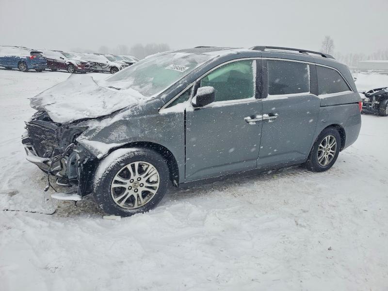 HONDA ODYSSEY 2011 with VIN 5FNRL5H66BB015420 - Photo from auction