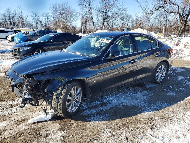 INFINITI Q50 BASE 2015 with VIN JN1BV7AR5FM417540 - Photo from auction