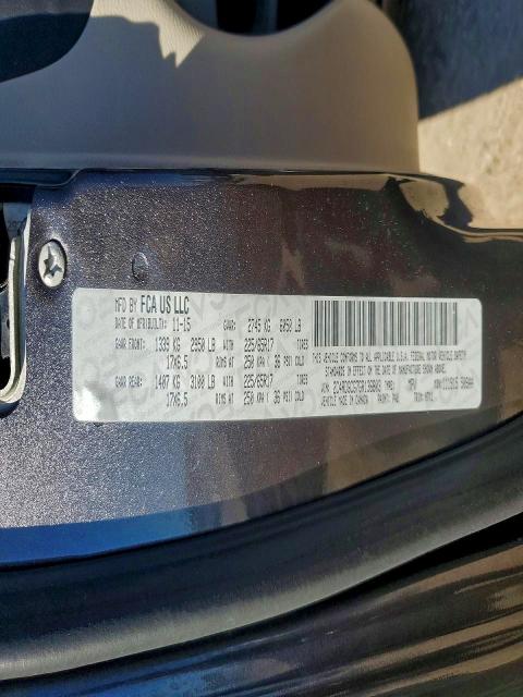 Photo 14 from auction – 2016 DODGE GRAND CARA with VIN 2C4RDGCG7GR136803