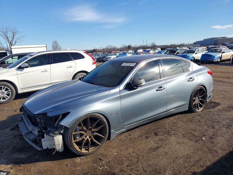 INFINITI Q50 RED SP 2016 with VIN JN1FV7AP7GM420473 - Photo from auction